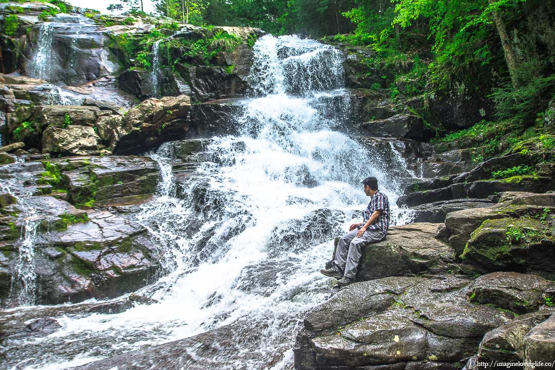 shelving rock falls